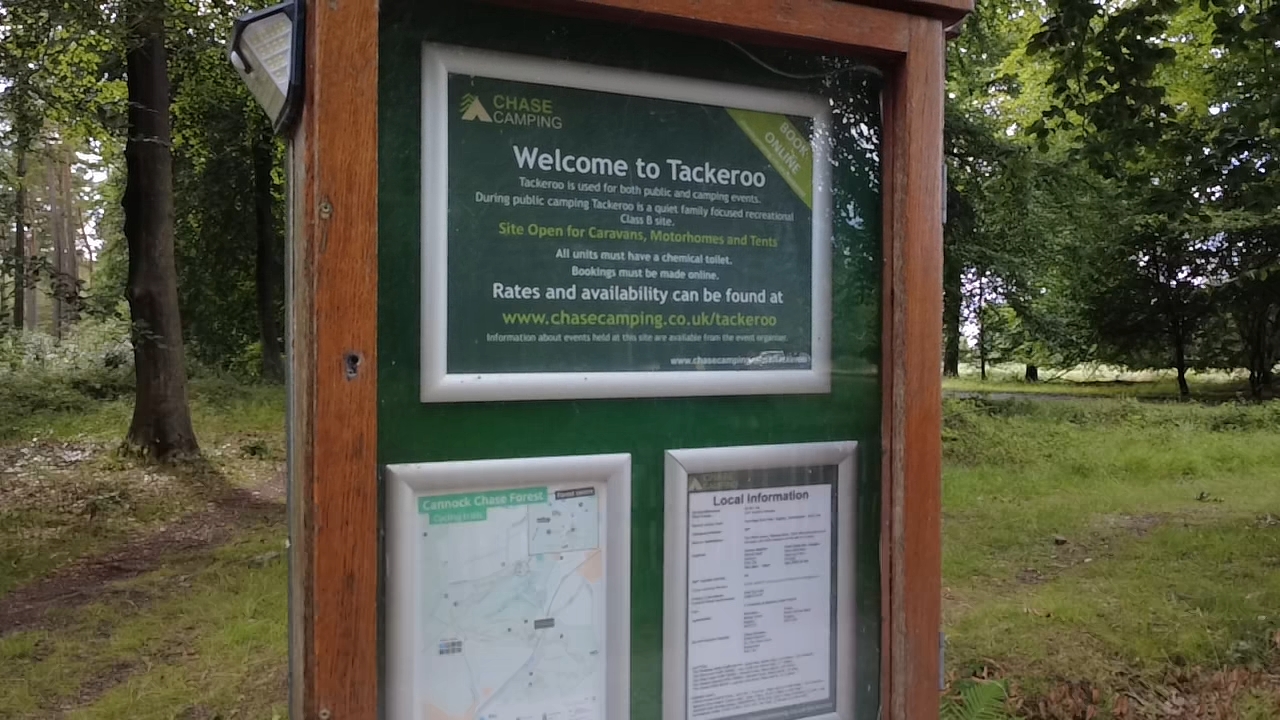 Tackeroo Campsite Cannock Chase logo